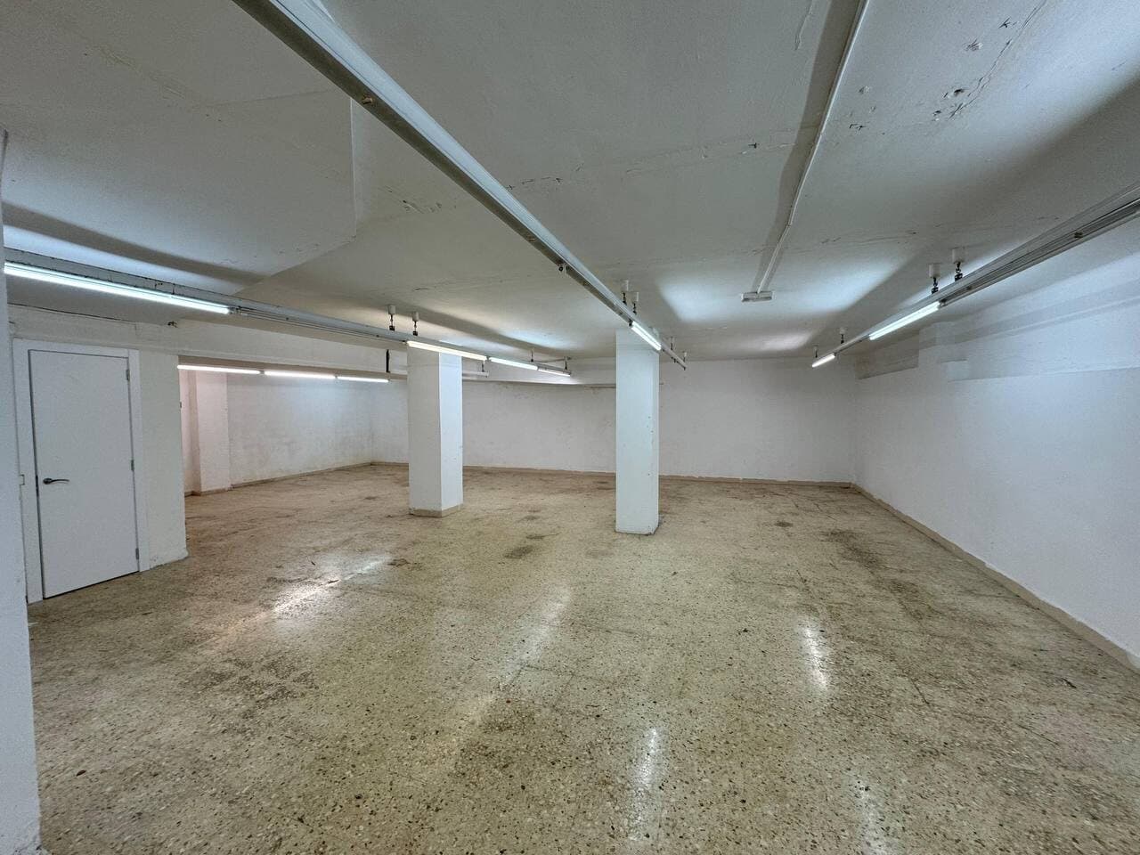 Open interior prepared for renovation