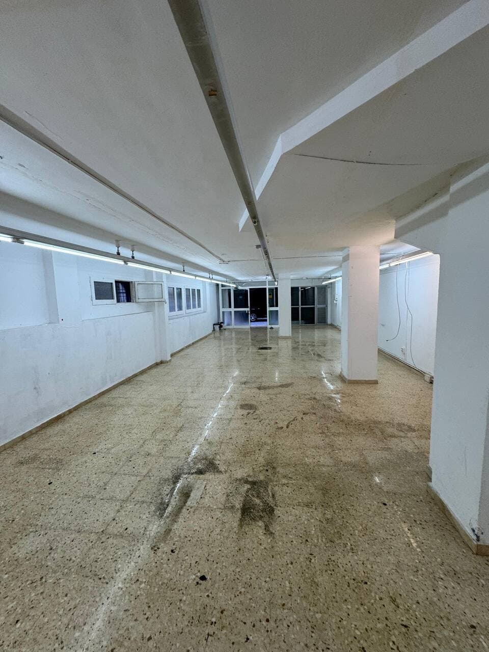 Long expansion space and access doors